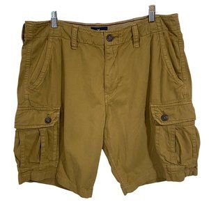 American Eagle Men’s Size 36 Khaki Brown Cargo Pocket Shorts